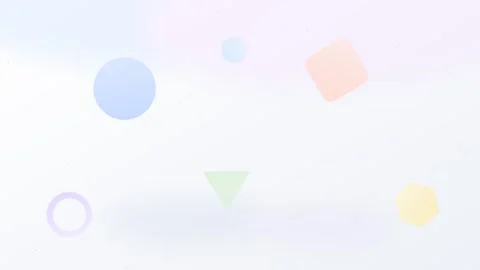 White Corporate Abstract Gradient Geometric Shapes Background Vidéo 344056163