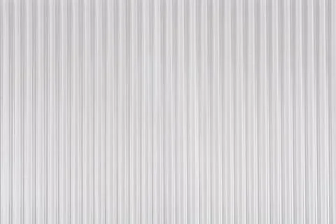 White corrugated plastic sheet texture background Stock Photos
