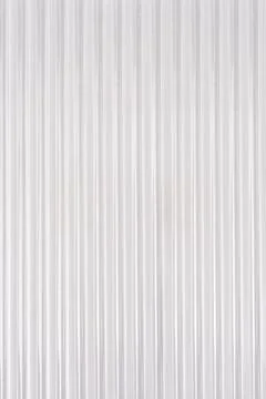 White corrugated plastic sheet texture background Stock Photos