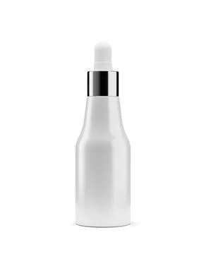 White cosmetics without label Stock Illustration