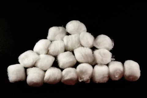 White Cotton Bud Cloud Stock Photos