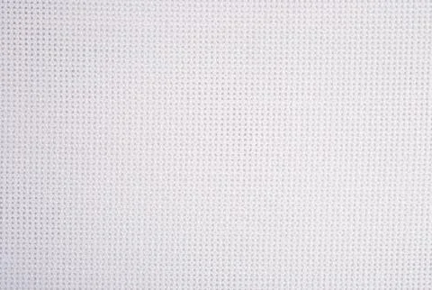 White cotton canvas for needlework as background Stock Photos