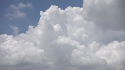 White cotton clouds Stock Footage 210747461