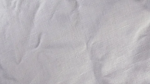 White cotton fabric slow rotating. Fabric texture, textile background Stock Footage 101469066
