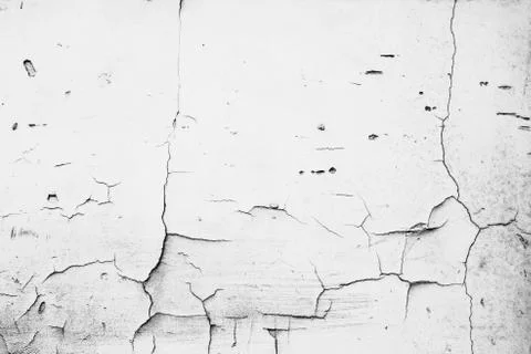 White crack in plaster  texture Stock Photos