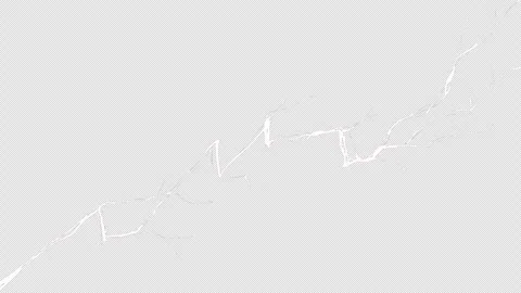White crack splitting black screen in half. Large fracture destruction animation Stock Footage 329198663