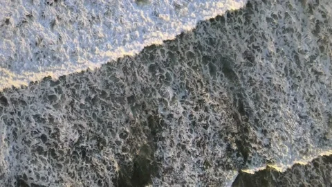 White crashing waves 스톡 동영상 152954561