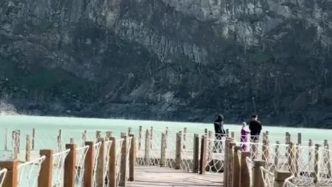 White crater Stock Footage 231008608