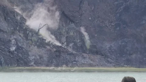 White crater Stock Footage 300788520