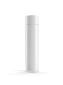 White Cream container Stock Illustration
