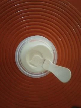 White cream Stock Photos