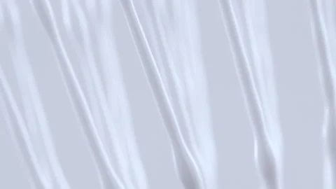 White cream strings in mid air Stock Footage 219492844