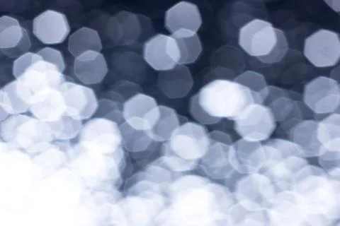 White creative bokeh Stock Photos
