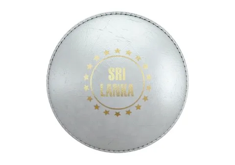 White Cricket Ball Stock Illustration