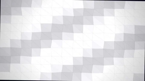 White crumpled paper background with geometric folded grid patterns and subtl Stock Footage 346332796