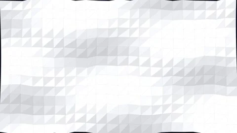 White crumpled paper background with subtle textures and realistic shadow Video stock 345897266