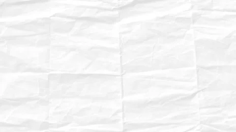 White Crumpled Paper Texture Background	 Stock Footage 276843888
