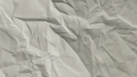 White crumpled paper texture background creased page abstract pattern design Stock-Footage 341914869