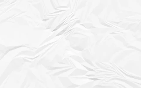 White Crumpled Paper Texture Background Stock Illustration