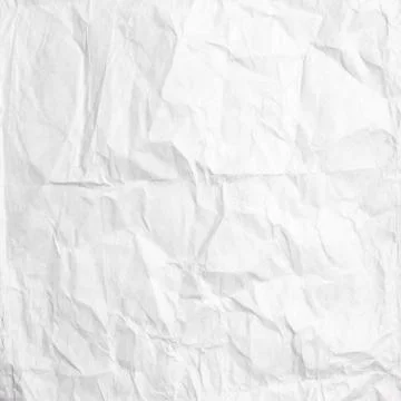 White crumpled paper texture 스톡 일러스트