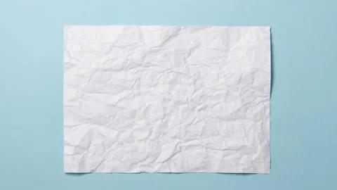 Crumpled Paper Texture Stock Footage Royalty Free Stock Videos Pond5