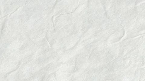 White Crumpled Paper Texture Stop Motion Animation Background Stock Footage 332142381