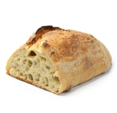 White crusty bread Stock Photos
