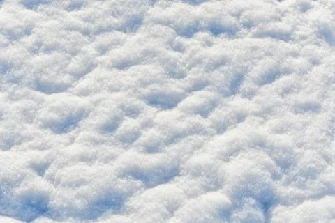 White crystals of snow. Texture background Foto stock