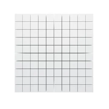 White Cube. Abstract Modern Shape. Isolated On White Background. 3D Render. Stock Illustration