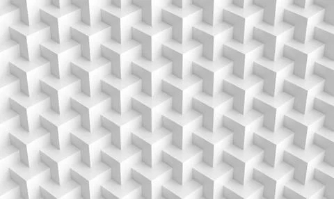 White cube background Foto stock