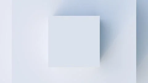 White cubes abstract background. Stock Illustration