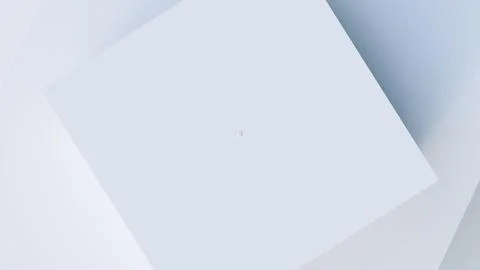 White cubes abstract background. Stock Illustration