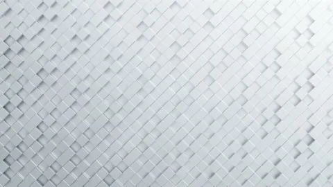 White cubes abstract pattern background Stockbeeldmateriaal 156888170