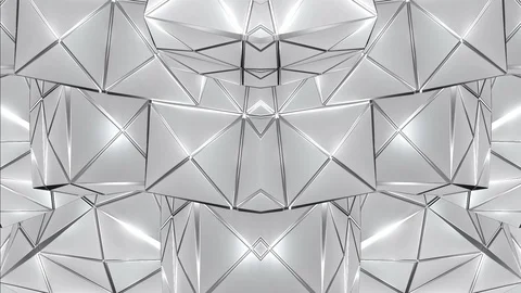 White Cubes background Stock Footage 102438239