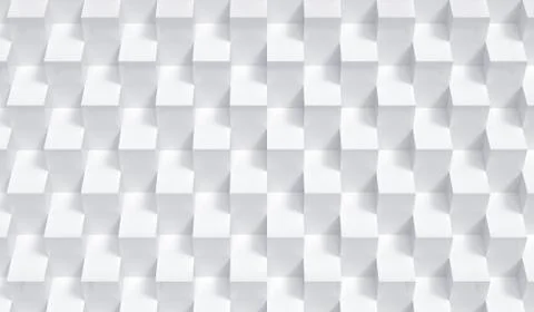 White cubes background Foto stock
