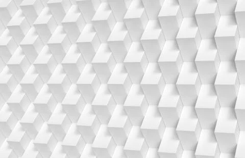 White cubes background Foto stock
