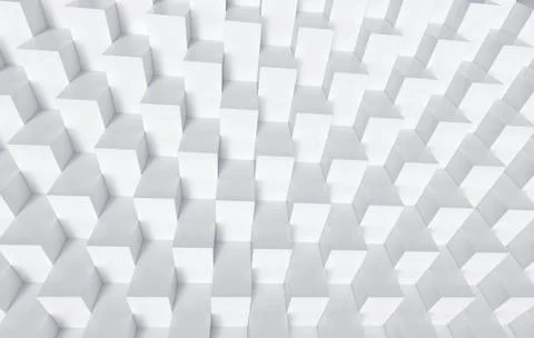 White cubes background Foto stock
