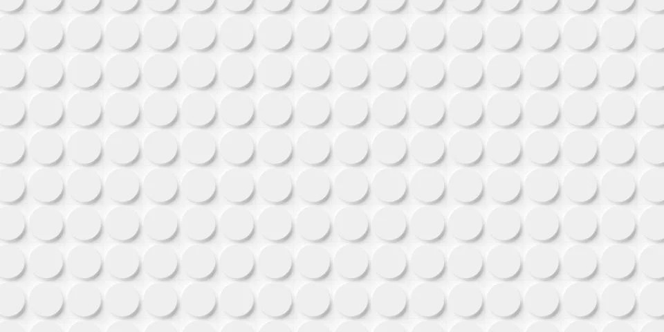 White cubes with dots or cylinders on top geometry background wallpaper ban.. Stock Illustration