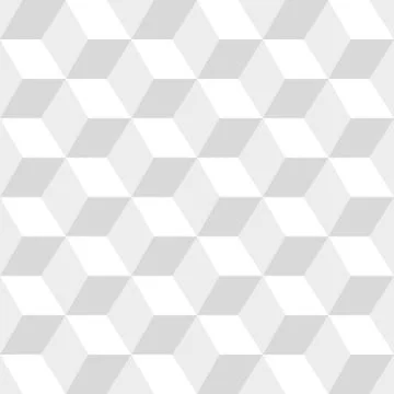 White cubes seamless vector pattern 库存插图