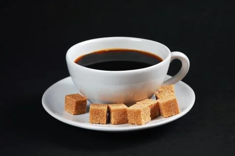 White cup of coffee Foto stock