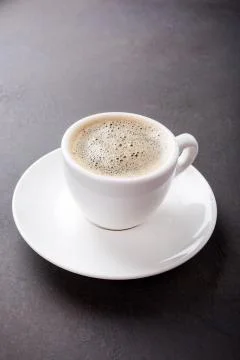White cup of coffee Stock-Fotos