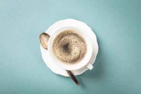 White cup of coffee Stock-Fotos