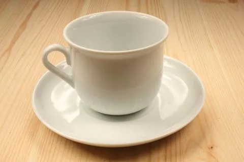 White cup Stockfoto's