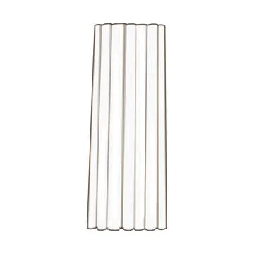 White curtain design element for interior decor Stock Illustration