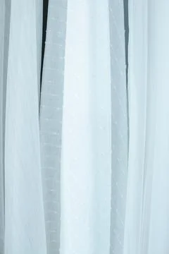 White  curtain Stock Photos