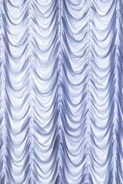 White curtains background Stock Photos