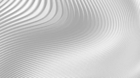 White curve waves abstract motion background Stock Footage 342095608