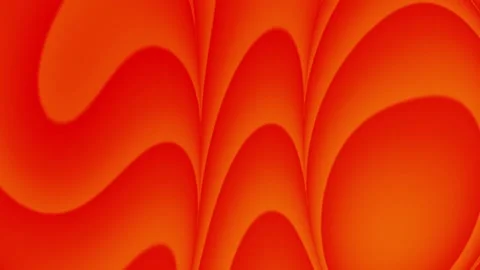 White curve waves flowing background. Seamless looping animation 4k video Vídeo Stock 336549031