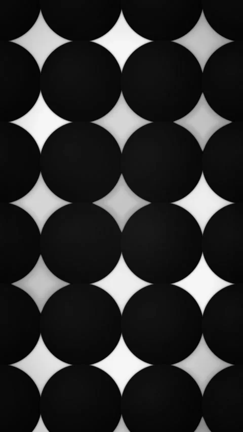 White Curved Lamp Pattern on Black Background Vídeos de archivo 336546429