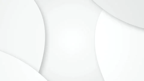 White curved layers shifting seamless loop motion background Stock Footage 344318530